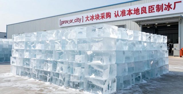 广州白云区大冰块采购 认准本地良臣制冰厂