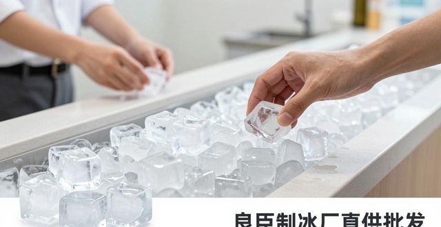 广州白云区食用冰销售 良臣制冰厂直供批发